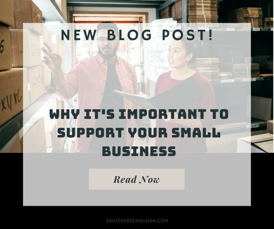 Why It's Important To Support Small Business